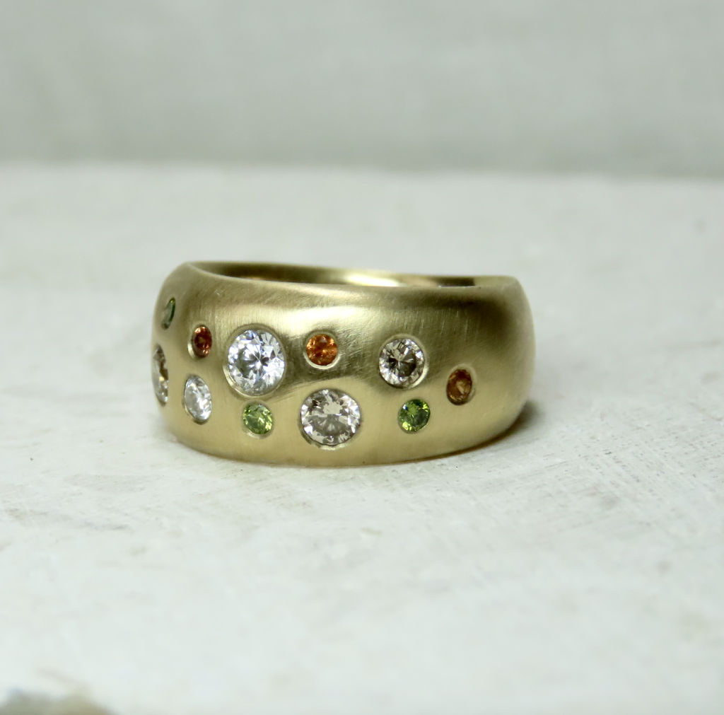 Golden years ~ diamond ring – Debra Fallowfield Jewellery ~ Unique ...